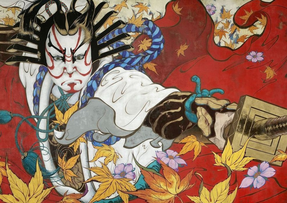 Kabuki Card Art | Joseph Jackino
