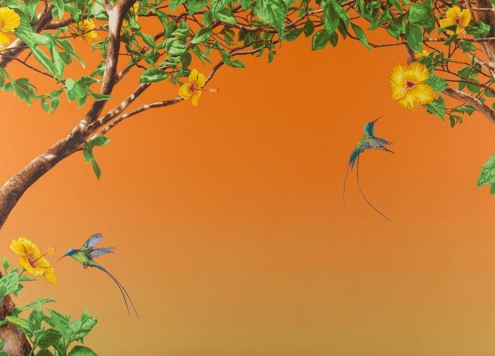 Hummingbirds Card Art | Joseph Jackino