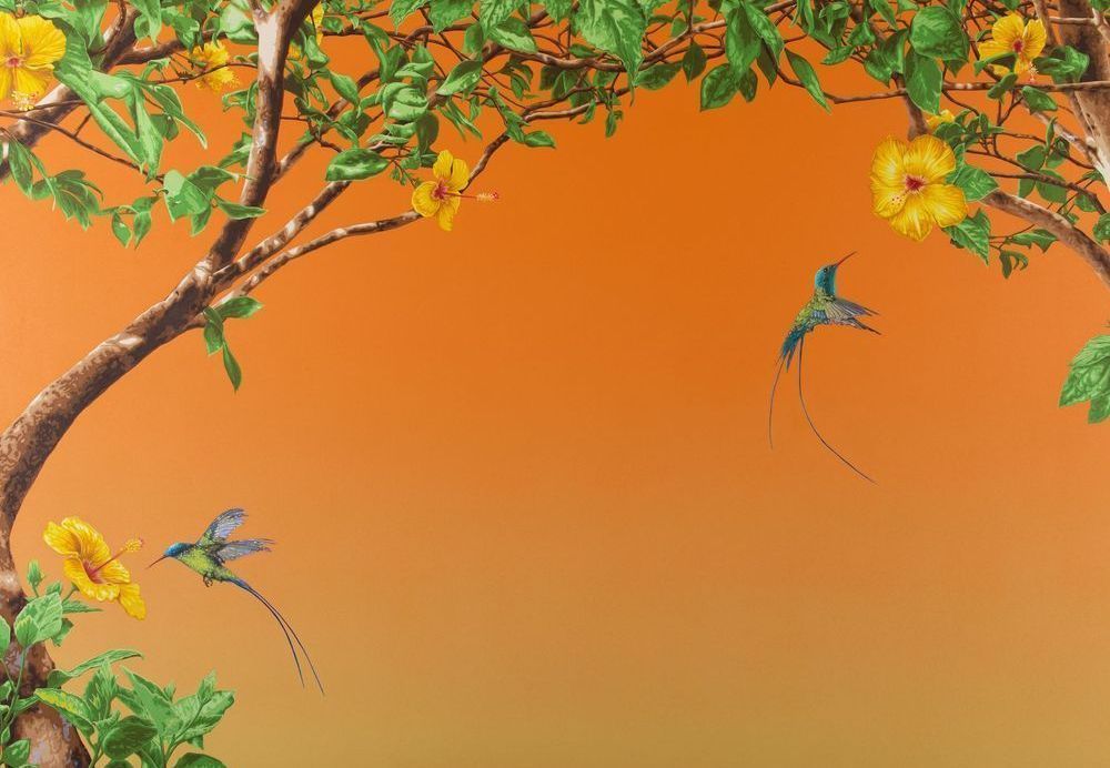 Hummingbirds Card Art | Joseph Jackino