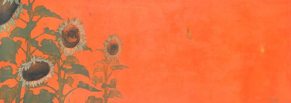 Orange Field Art | Joseph Jackino