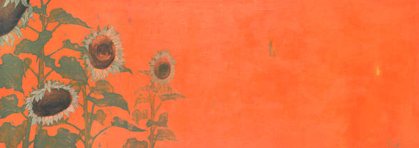 Orange Field Art | Joseph Jackino