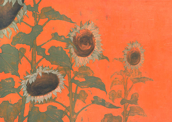 Orange Field Card Art | Joseph Jackino