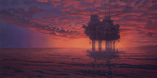 Oil Rig Art | Joseph Jackino