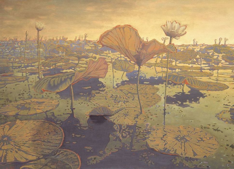 Lily Pads Card Art | Joseph Jackino