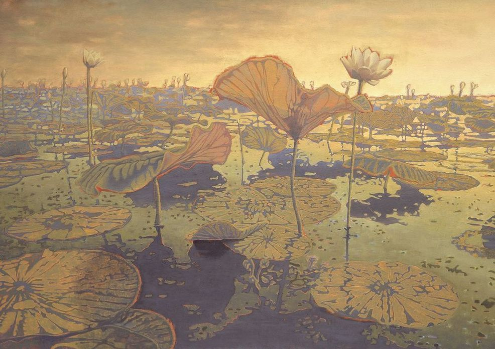Lily Pads Card Art | Joseph Jackino