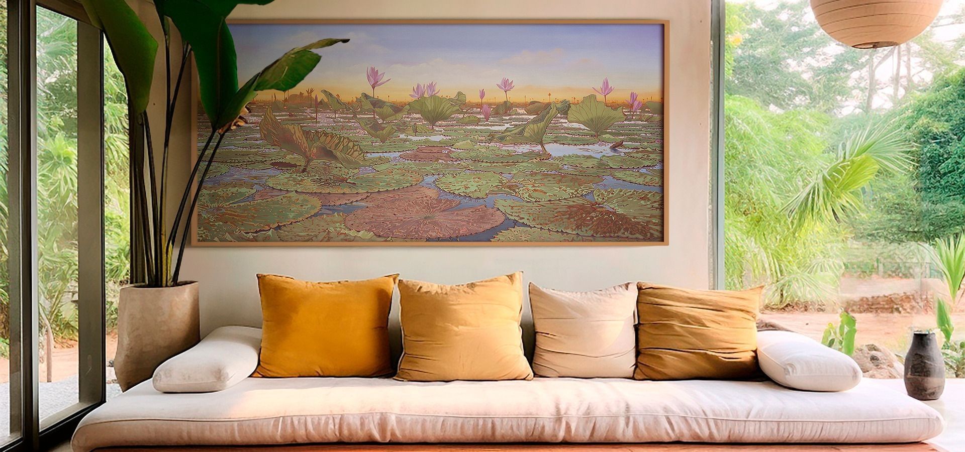 
        <div class='title'>
          Lily Pads II Banner
        </div>
       