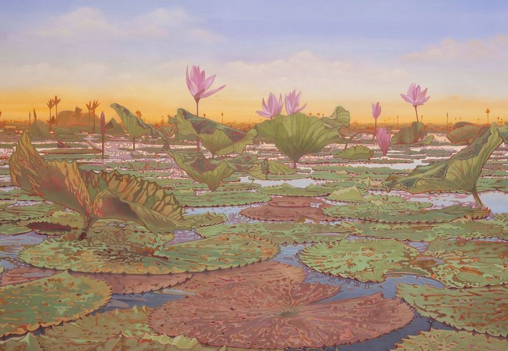 Lily Pads Ii Card Art | Joseph Jackino