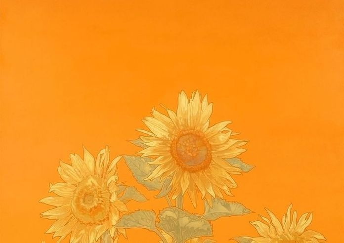 Sunflower Field Card Art | Joseph Jackino