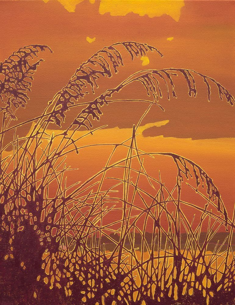 Sea Oats Ii Art | Joseph Jackino