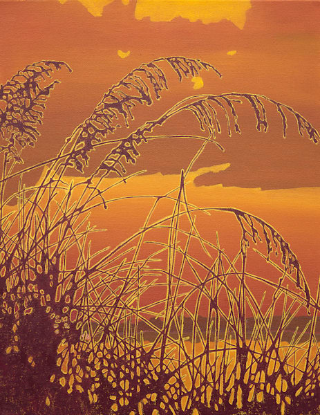 Sea Oats Ii Art | Joseph Jackino