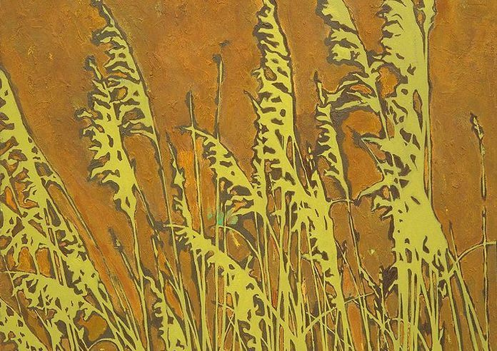 Sea Oats Card Art | Joseph Jackino