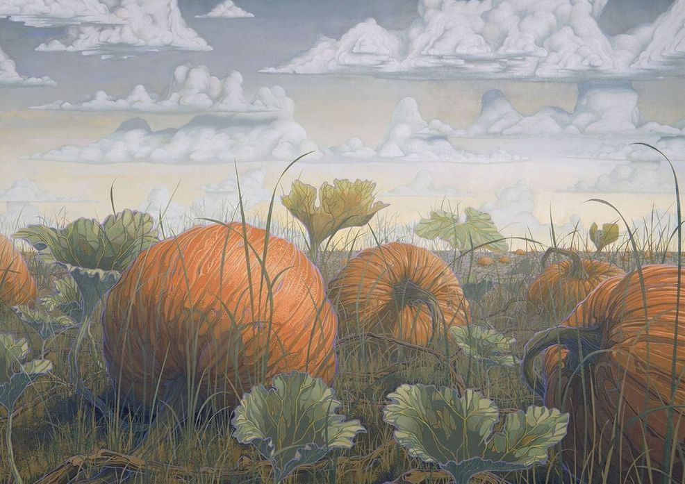 Pumpkin Patch Card Art | Joseph Jackino