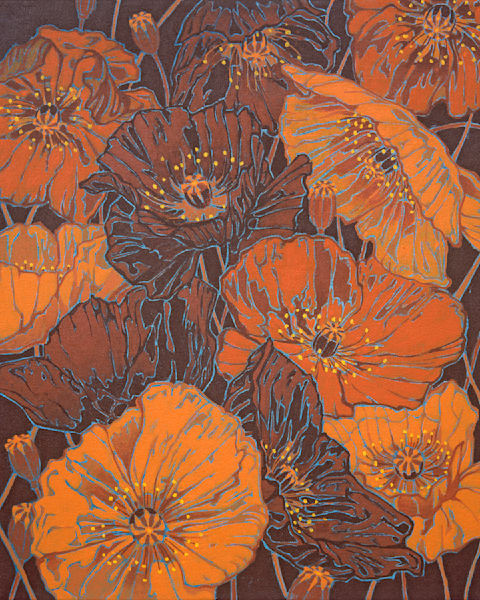 Poppies Iv Art | Joseph Jackino