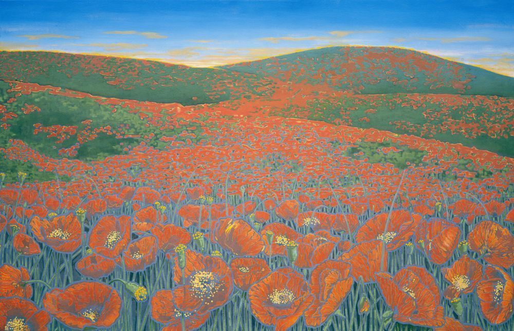 Poppy Field Art | Joseph Jackino