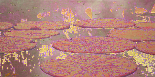 Victoria Lily Pads Art | Joseph Jackino