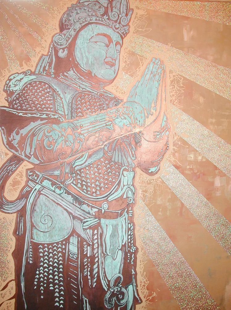 Temple Greeting Art | Joseph Jackino