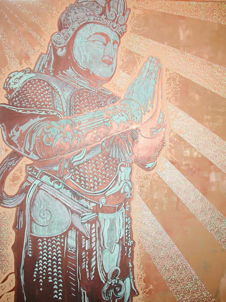 Temple Greeting Art | Joseph Jackino