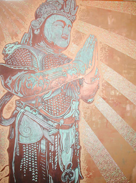 Temple Greeting Art | Joseph Jackino
