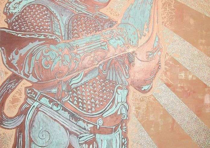Temple Greeting Card Art | Joseph Jackino
