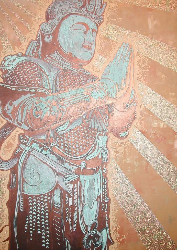 Temple Greeting Card Art | Joseph Jackino
