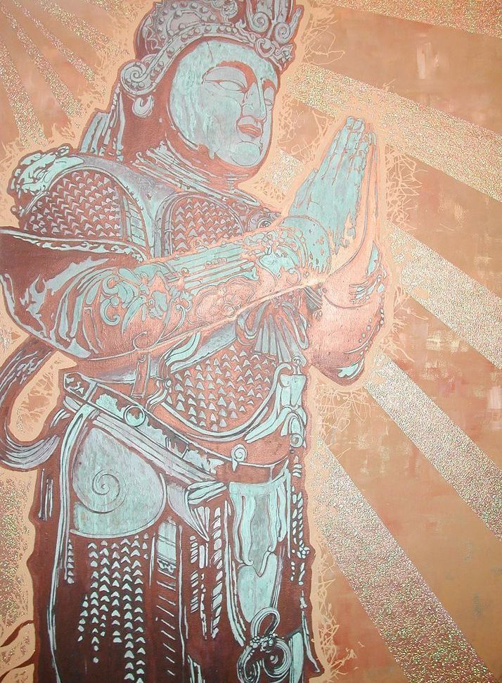 Temple Greeting Card Art | Joseph Jackino