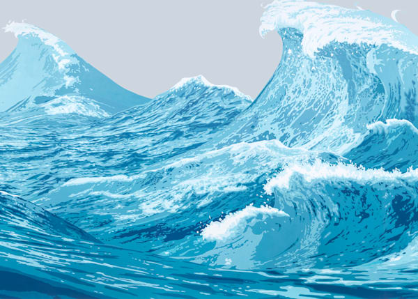 The Wave Card Art | Joseph Jackino