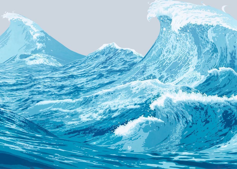The Wave Card Art | Joseph Jackino