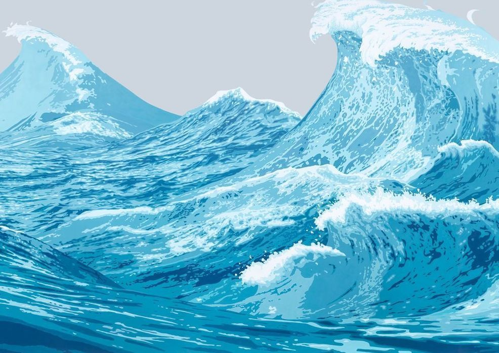 The Wave Card Art | Joseph Jackino