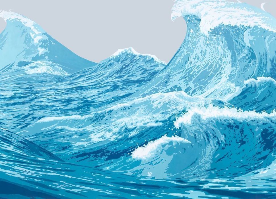 The Wave Card Art | Joseph Jackino