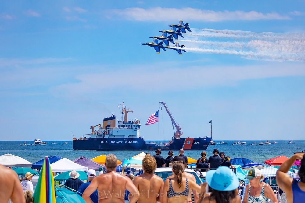 2024 Blue Angels #6 | Pensacola Beach, Florida | Fine Art Landscape Photography on Canvas, Paper, Metal, Acrylic | Photography by Jeff Waldorff