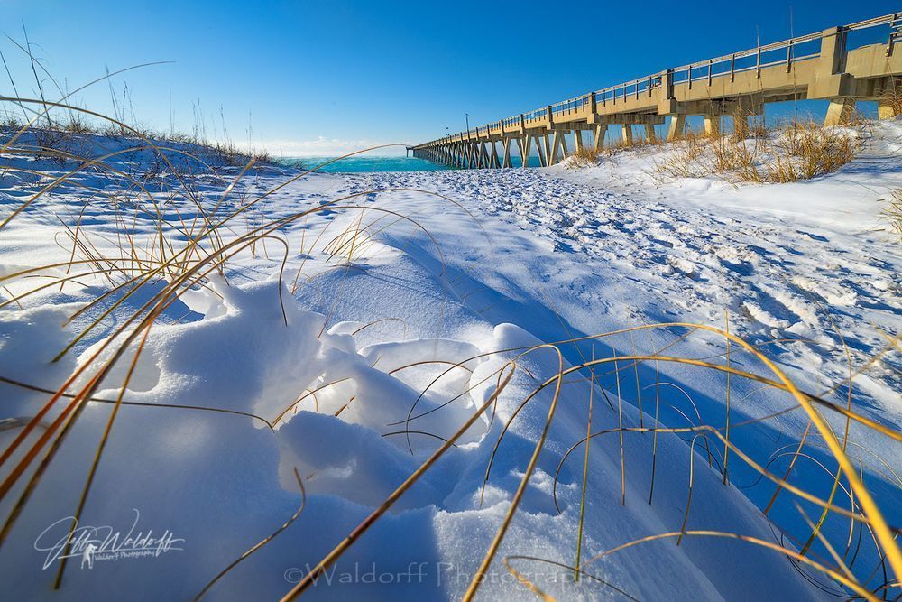 Navarre Winter Wonderland | Navarre Beach, Florida | Fine Art Prints & Acrylic | Waldorff Photography