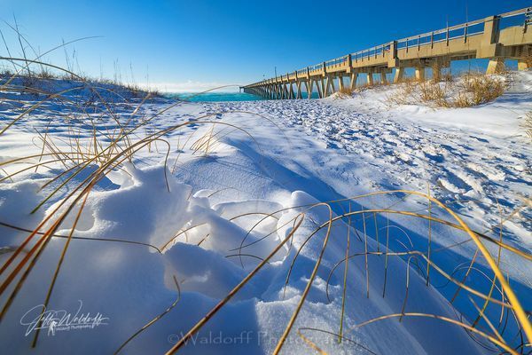 Navarre Winter Wonderland | Navarre Beach, Florida | Fine Art Prints & Acrylic | Waldorff Photography