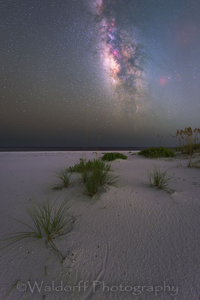Sand & Stars | Gulf Islands National Seashore, Florida | Fine Art Landscape Photography on Canvas, Paper, Metal, Acrylic | Photography by Jeff Waldorff