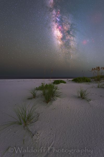 Sand & Stars | Gulf Islands National Seashore, Florida | Fine Art Landscape Photography on Canvas, Paper, Metal, Acrylic | Photography by Jeff Waldorff