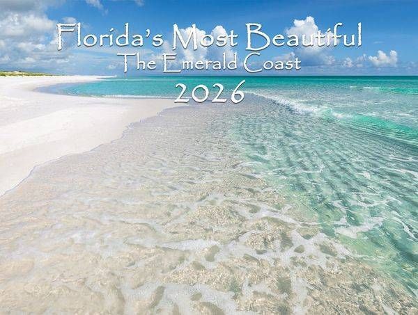 Florida's Emerald Coast 2026 Calendar | Waldorff Photography