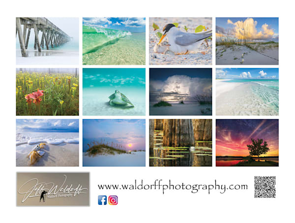 Florida's Emerald Coast 2026 Calendar | Waldorff Photography