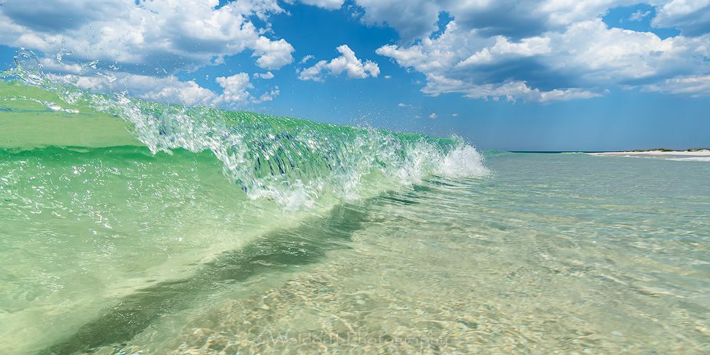 Emerald Break | Gulf Islands National Seashore, Florida  | Fine Art Landscape Photography on Canvas, Paper, Metal, Acrylic | Photography by Jeff Waldorff