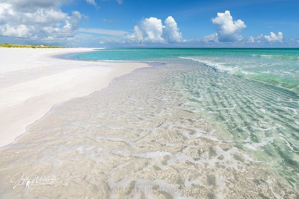 Emerald Shores (20BG) | Gulf Islands National Seashore, Florida  | Fine Art Landscape Photography on Canvas, Paper, Metal, Acrylic | Photography by Jeff Waldorff