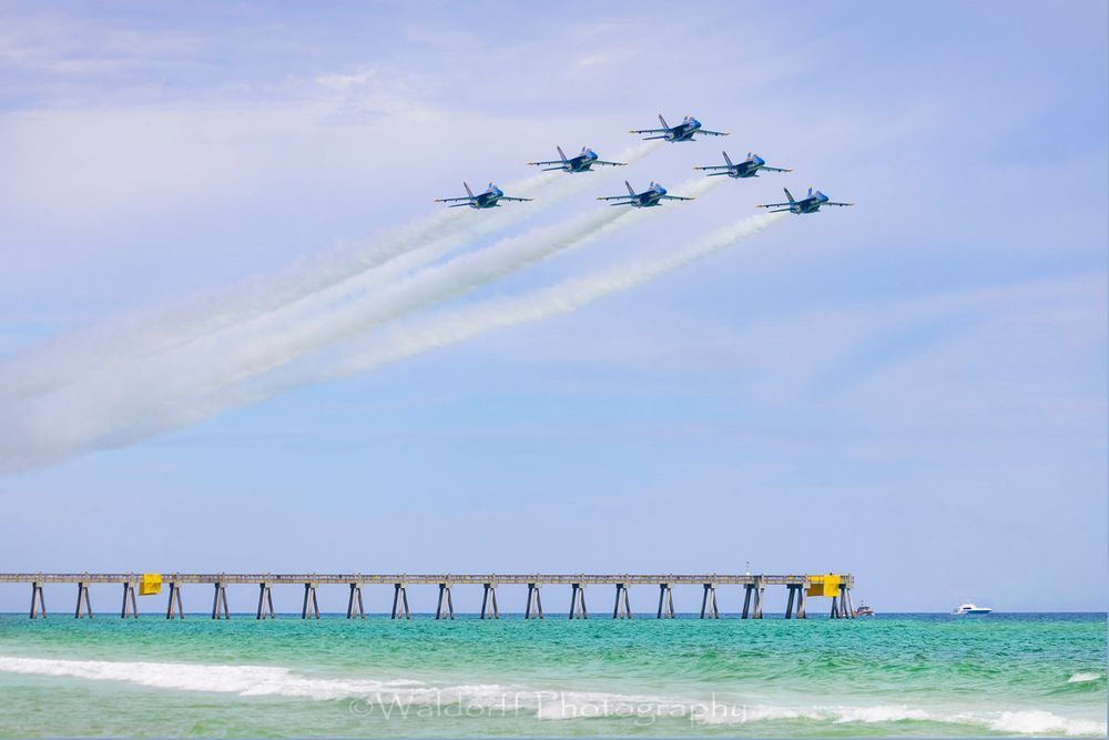 Blue Angel  Fly By (21 Fa) Photography Art | Waldorff Photography