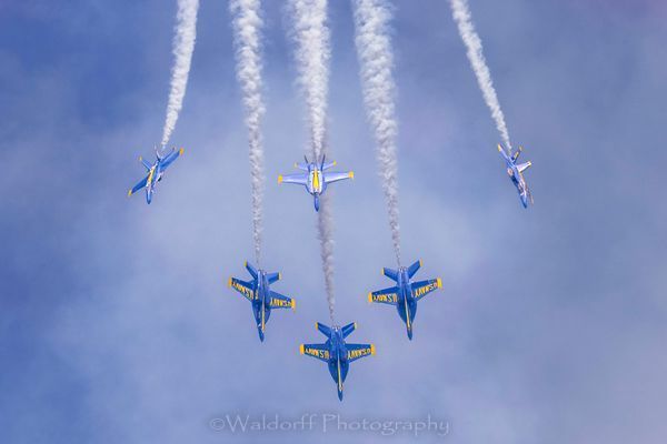 Incoming Blues Photography Art | Waldorff Photography