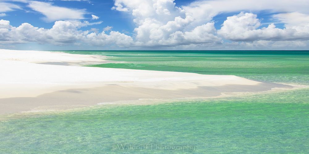 Sculpted Shore | Emerald Coast, Florida  | Fine Art Landscape Photography on Canvas, Paper, Metal, Acrylic | Photography by Jeff Waldorff