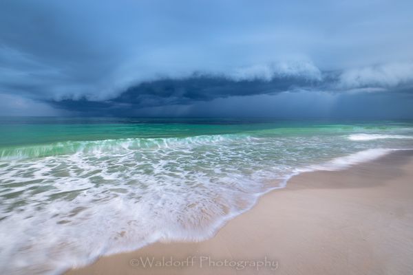Stormy Waves | Gulf Islands National Seashore, Florida  | Fine Art Landscape Photography on Canvas, Paper, Metal, Acrylic | Photography by Jeff Waldorff
