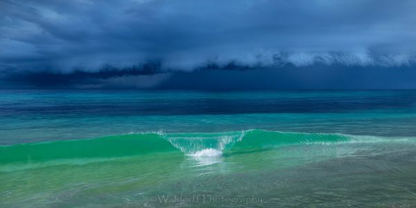 Shelf cloud coming ashore along the Emerald Coast of Florida | Fine Art Photography on Canvas, Paper, Metal, and Acrylic