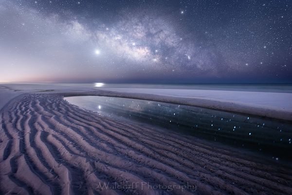 Starlit Shores | Gulf Islands National Seashore, Florida | Fine Art Landscape Photography on Canvas, Paper, Metal, Acrylic | Photography by Jeff Waldorff