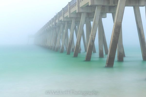 Mysterious Pier (22 Aw) Photography Art | Waldorff Photography