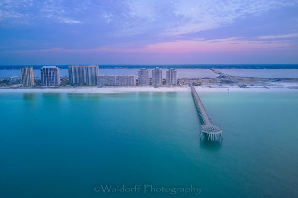 Summertime Blue. Wall art from Navarre Beach, Florida