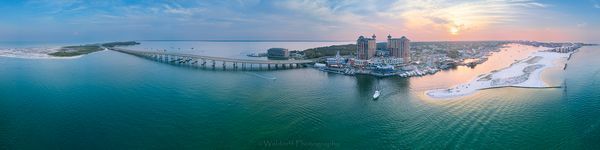Destin Bridge | Destin's East Pass, Florida | Destin Harbor | Fine Art Prints on Canvas, Paper, Metal, & More | Waldorff Photography