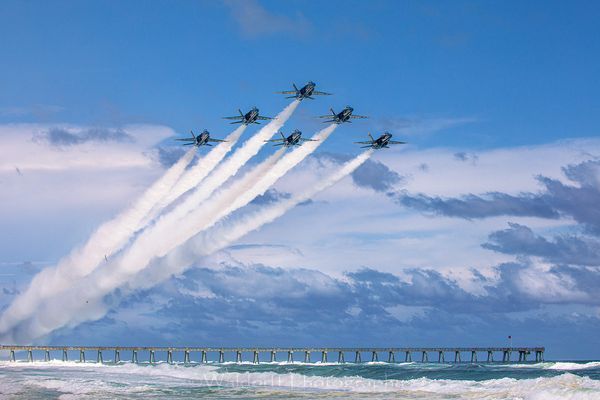 Blues Flyover (19 Ce) Photography Art | Waldorff Photography
