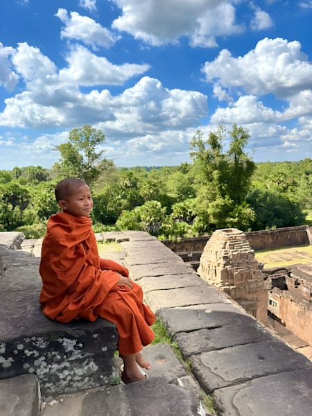 Stone Sage (Pre Rup Temple, Cambodia)