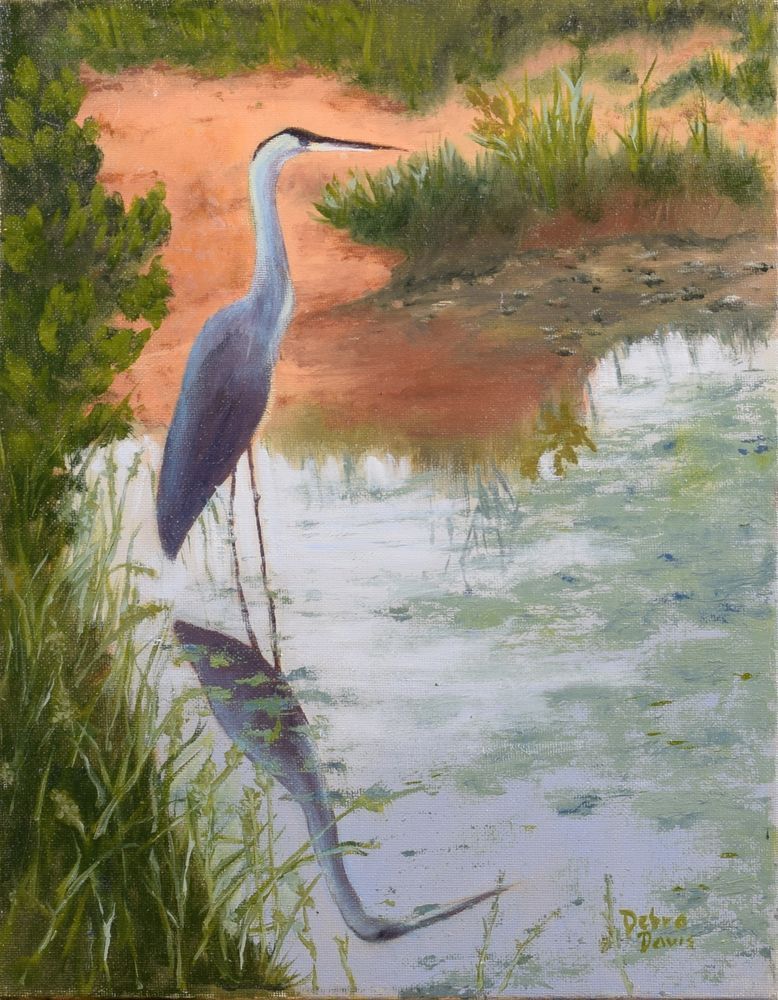 Blue Heron Art | Debra Davis Fine Art